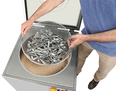 KMS-7000-S sessiz takım silme makinası